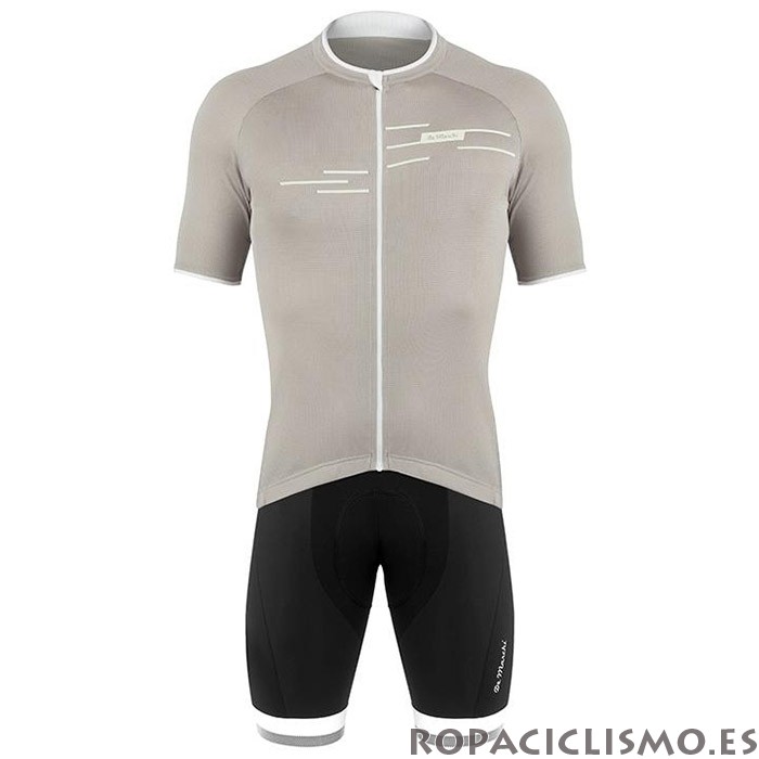 2020 Maillot De Marchi Tirantes Mangas Cortas Luz Gris